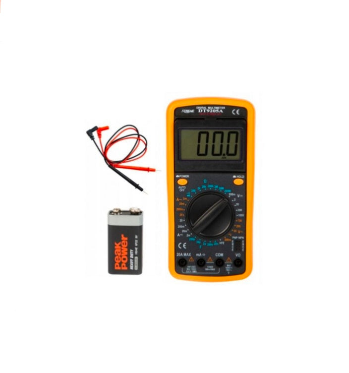 MULTÍMETRO DIGITAL DT9205A - XTREME