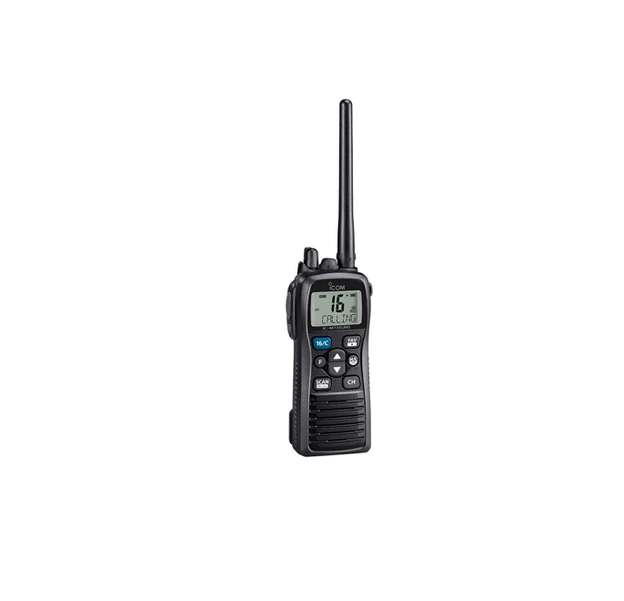 RÁDIO VHF PORTÁTIL MARÍTIMO 6W , JIS-8 (SUBMERGÍVEL 1,5MT, 1/2 HORAS) IC-M73BASIC - ICOM