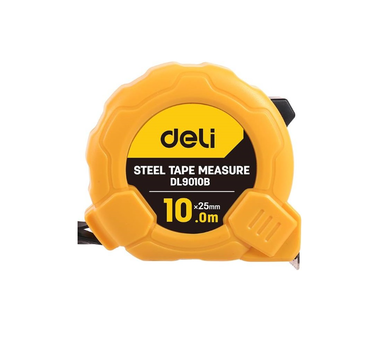 FITA MÉTRICA DE AÇO 10MTS X 25MM - DELI