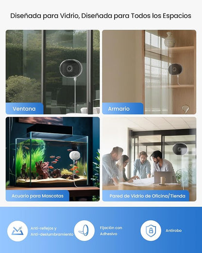 CAMARA VIGILANCIA WIFI INTERIOR P/JANELAS