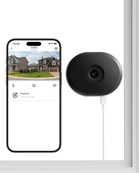 CAMARA VIGILANCIA WIFI INTERIOR P/JANELAS