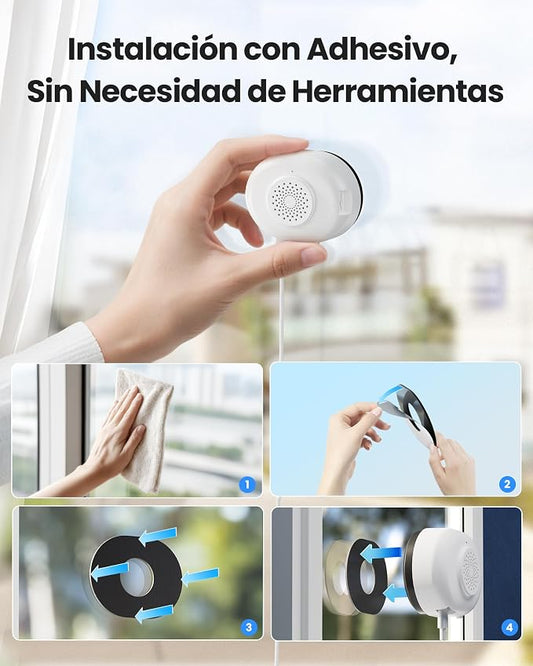 CAMARA VIGILANCIA WIFI INTERIOR P/JANELAS