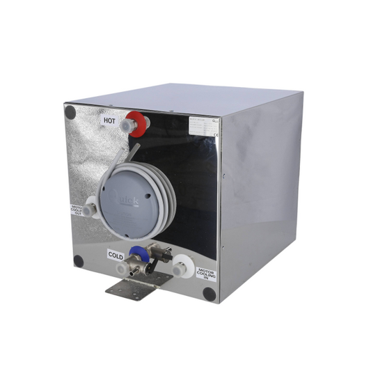 AQUECEDOR DE ÁGUA CÚBICO DE AÇO INOXIDÁVEL DE 25 LITROS, 220V/1200W QUICK