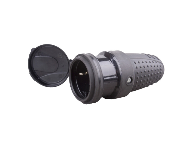 FICHA FÊMEA INDUSTRIAL IP44 PRETO - ENTAC