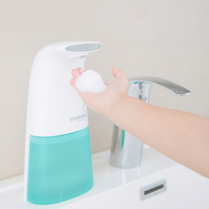 DISPENSADOR DE SABÃO AUTOMÁTICO COM SENSOR (250ML)