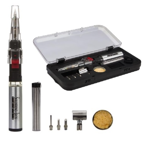 Pack Ferro Soldar a Gás + Acessórios - VELLEMAN