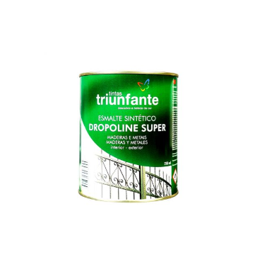 ESMALTE SINTÉTICO  DROP SUPER CINZA ESCURO 845 750ML - TINTAS TRIUNFANTE