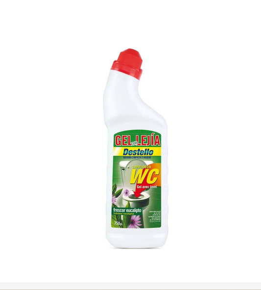 GEL WC LIXIVIA EUCALIPTO 750ML  - DESTELLO