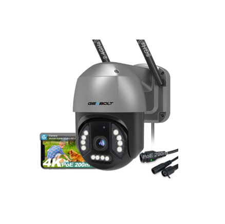 CAMARA DE VIGILÂNCIA 4K WIFI PTZ 8MP 2.4/5GHZ