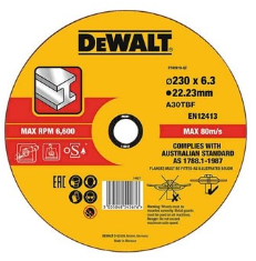 DISCO DEWALT 230 X 6.0mm REBARBAR DT-43919