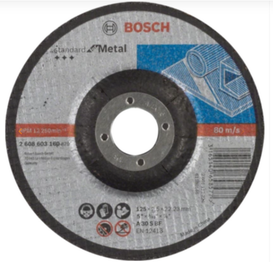 DISCO BOSCH 125 X 6.0mm REBARBAR  2.608.619.366