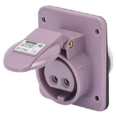 TOMADA DE SUPERFÍCIE CEE DE 2 PINOS, 16 A, 24 V, IP44