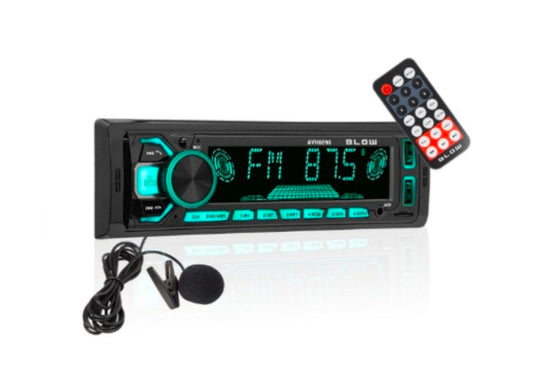 AUTO  RÁDIO 1 DIN 4 X 60W (AUX/SD/USB/BLUETOOTH) - BLOW