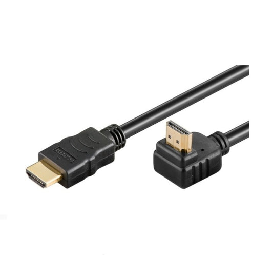 CABO HDMI 2.0 MACHO 90º - MACHO 4K@60Hz (2Mts) - GOOBAY