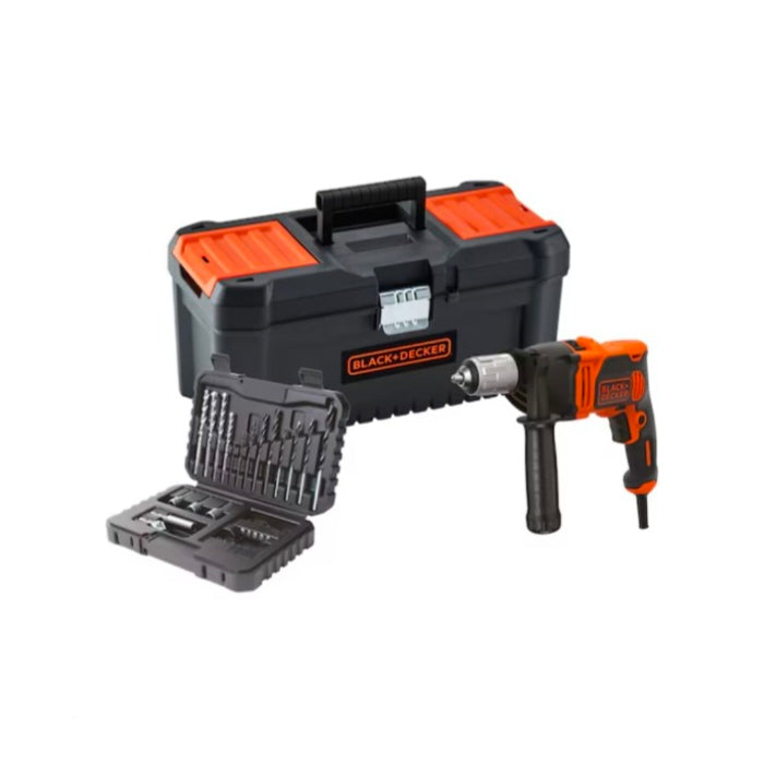 BERBEQUIM COM PERCUSSÃO 850 W 32 ACESSÓRIOS BLACK&DECKER