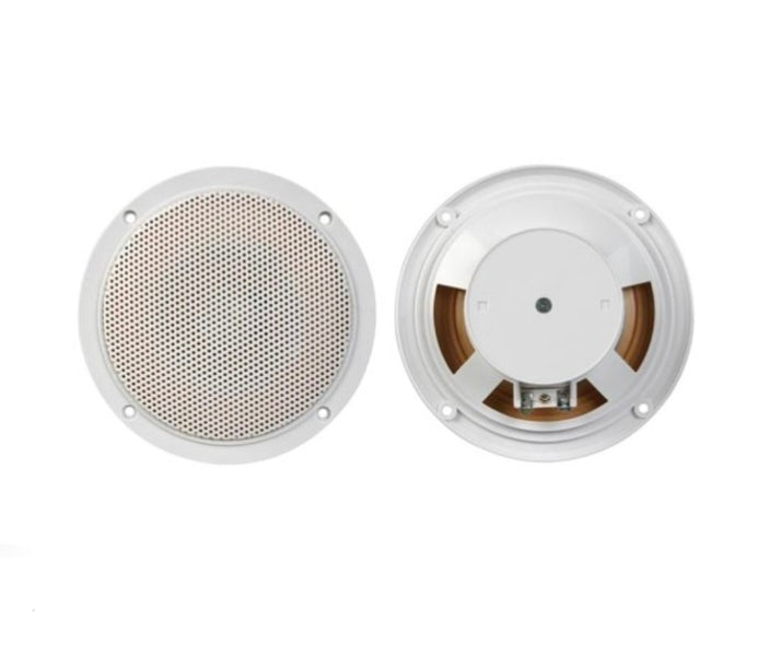 PACK 2 AUTIFALANTES TECTO 5" C/ GRELHAS E RESISTENTE ÁGUA 80W - VELLEMAN