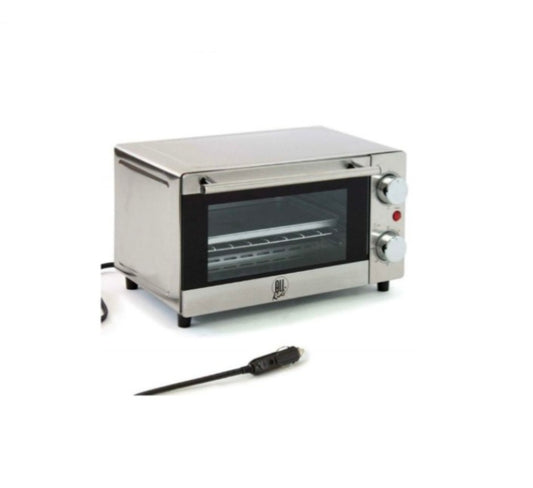 MINI FORNO ELÉTRICO AUTO 24V 300W 9L (INOX) - ALL Ride