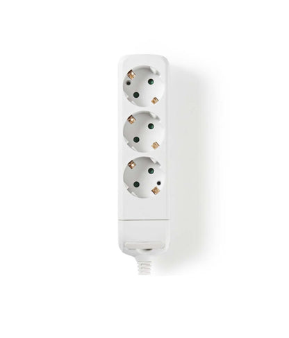 EXTENSÃO 3 TOMADAS SEM FIO BRANCA - ENTAC