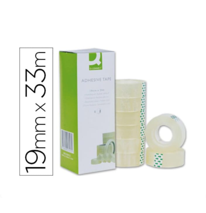 FITA ADESIVA 33MT X 19MM - Q-CONNECT