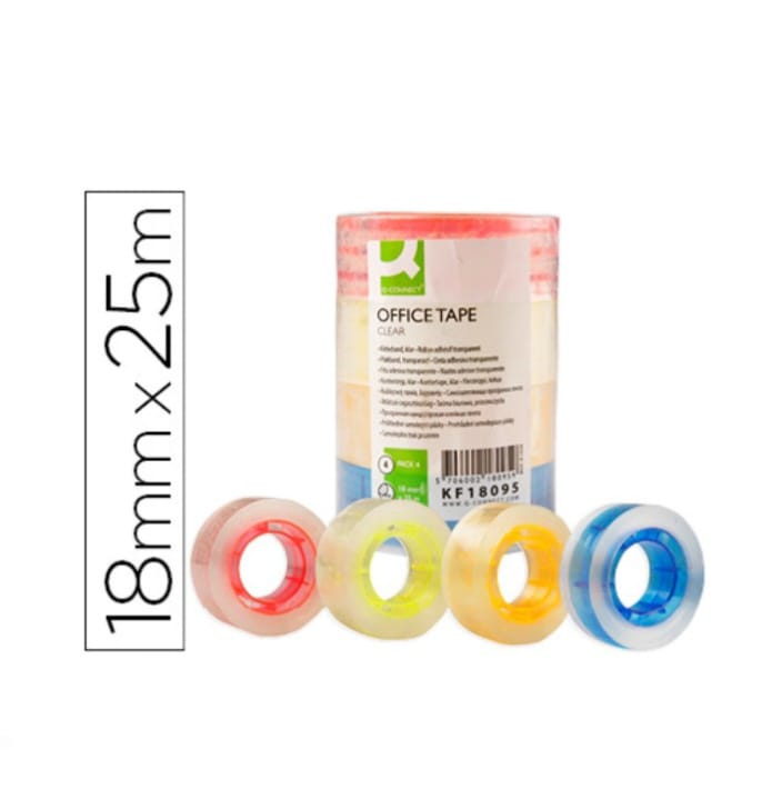 FITA ADESIVA MAN DRIL DE COR 25MT X18MM PACK DE 4 CORES - C-CONNECT