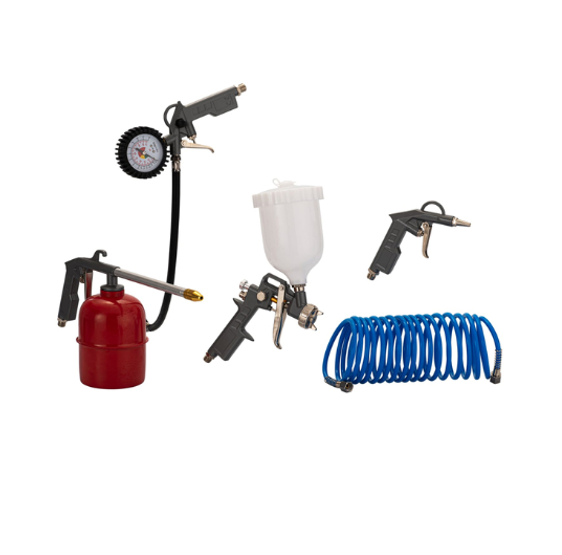KIT DE PINTURA 5 PEÇAS (COPO SUPERIOR) - AIRCAT