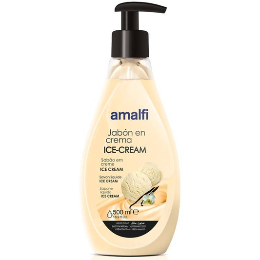 SABONETE LIQUIDO CREME ICE CREAM 500ML - amalfi