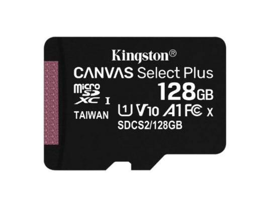 CARTÃO DE MEMÓRIA MICROSDXC 128GB (CLASSE 10) - KINGSTON
