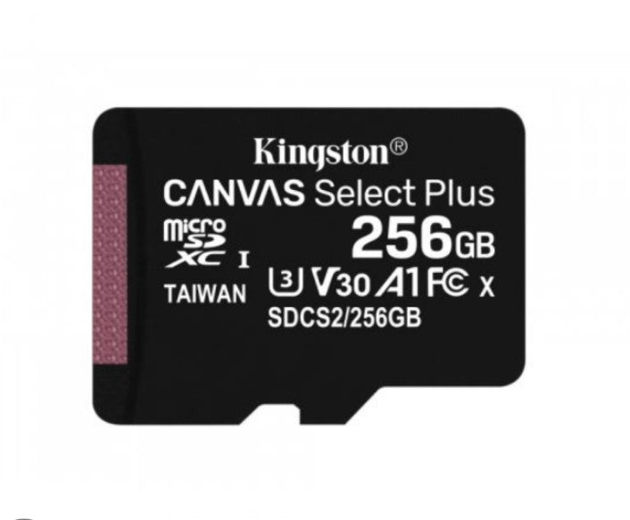 CARTÃO DE MEMÓRIA MICROSDXC 256GB (CLASSE 10) - KINGSTON
