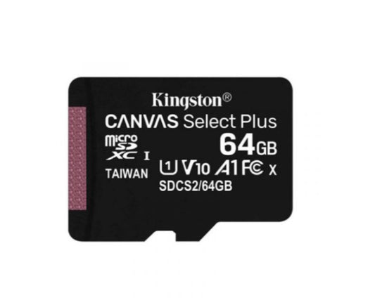 CARTÃO DE MEMÓRIA MICROSDXC 64GB (CLASSE 10) - KINGSTON