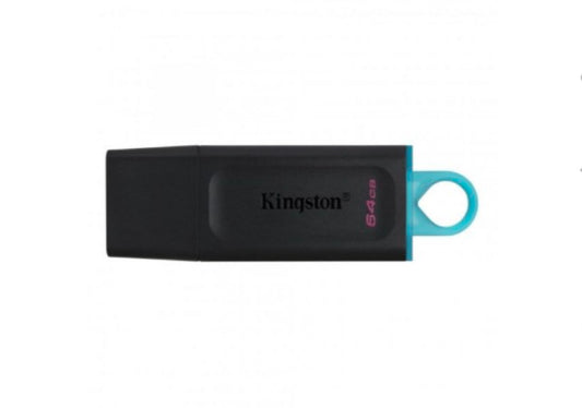PEN DRIVE DATATRAVELER EXODIA 64GB USB 3.2 (PRETO) - KINGSTON