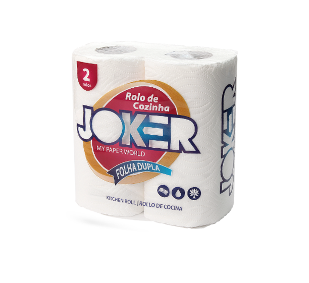 PAPEL DE COZINHA JOKER FOLHA DUPLA (2 Rolos)