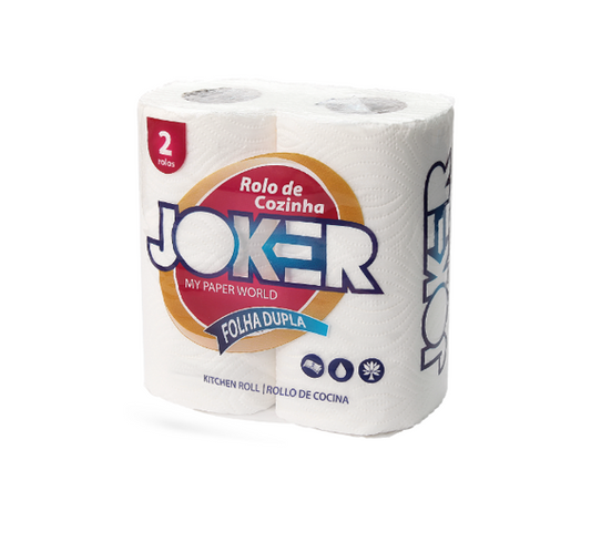 PAPEL DE COZINHA JOKER FOLHA DUPLA (2 Rolos)