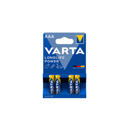 PILHAS LONGLIFE POWER 4903 AAA BL4 - VARTA