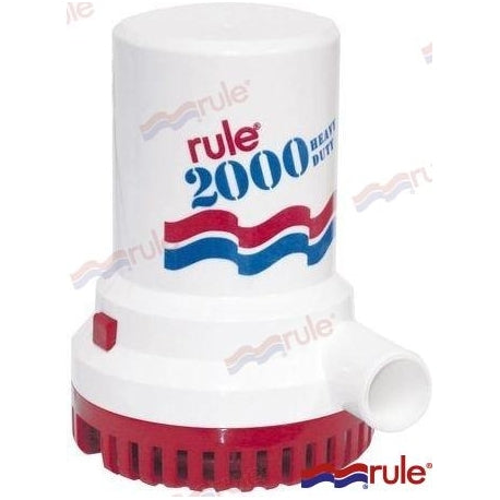 RULE Bomba de alto fluxo 2000-24V