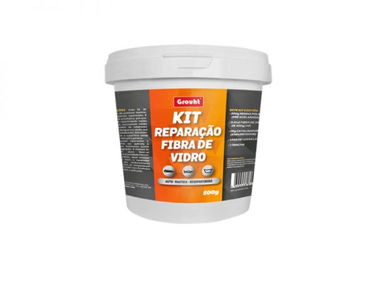 KIT REPARAÇÃO FIBRA DE VIDRO 500GR