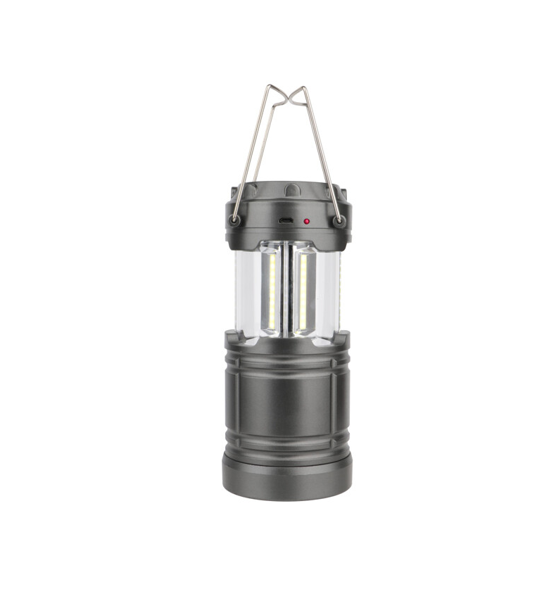 LANTERNA LED 3W CAMPING SOLAR - ENTAC