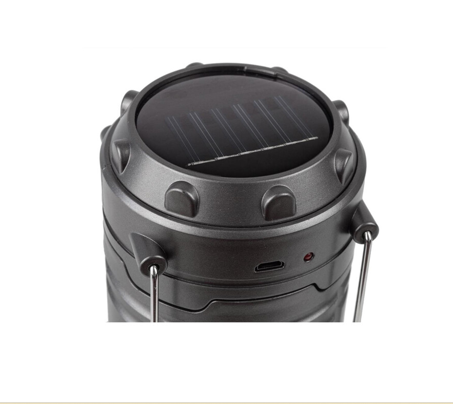 LANTERNA LED 3W CAMPING SOLAR - ENTAC